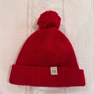 Red Frank & Oak Wool Toque